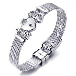Love Locket Statement Bracelet